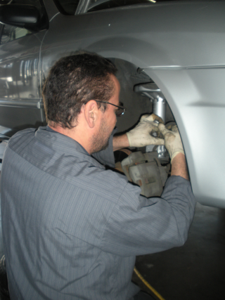 Replacing Front Strutt right side